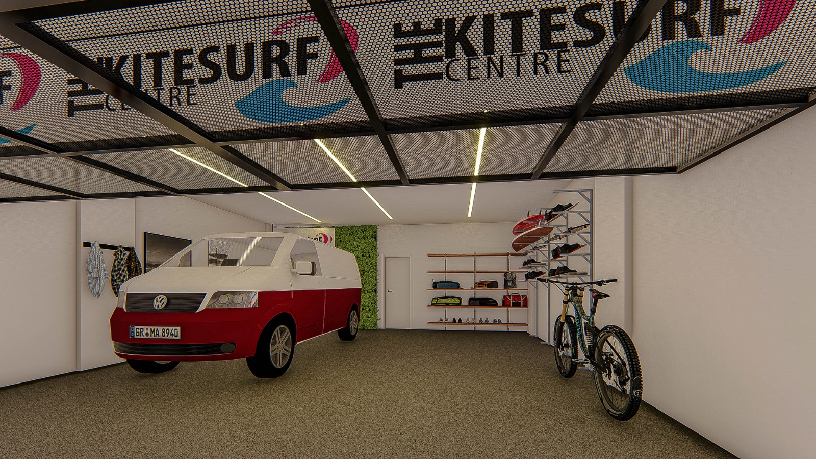 Detalles interiores de nuestras cocheras de alquiler